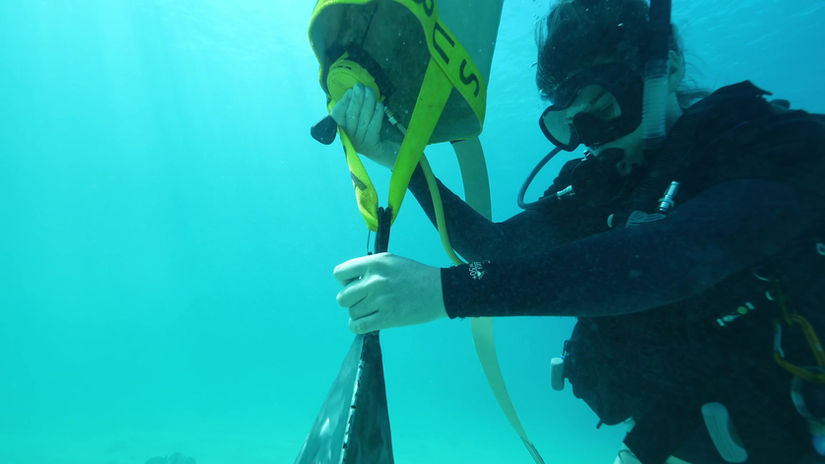 Underwater Construction Begins